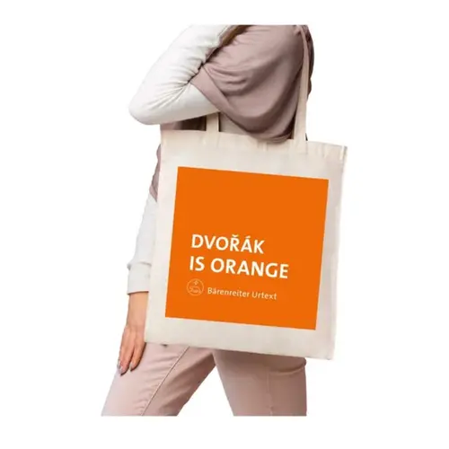 Sacola de algodão (eco bag) Dvorak is orange