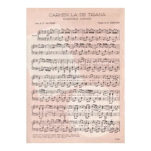 Carmen la de Triana - Pasodoble Canción