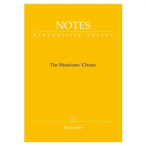 Bloco De Notas - Notes - Barenreiter Urtext Schubert  (mostarda)