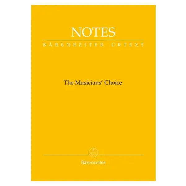 Bloco De Notas - Notes - Barenreiter Urtext Schubert  (mostarda)