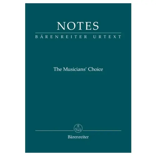 Bloco de notas - Notes - Barenreiter Urtext Smetana - verde escuro