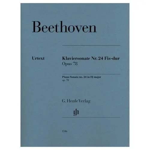 Piano Sonata no. 24 F sharp major op. 78