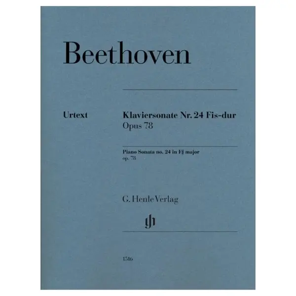 Piano Sonata no. 24 F sharp major op. 78