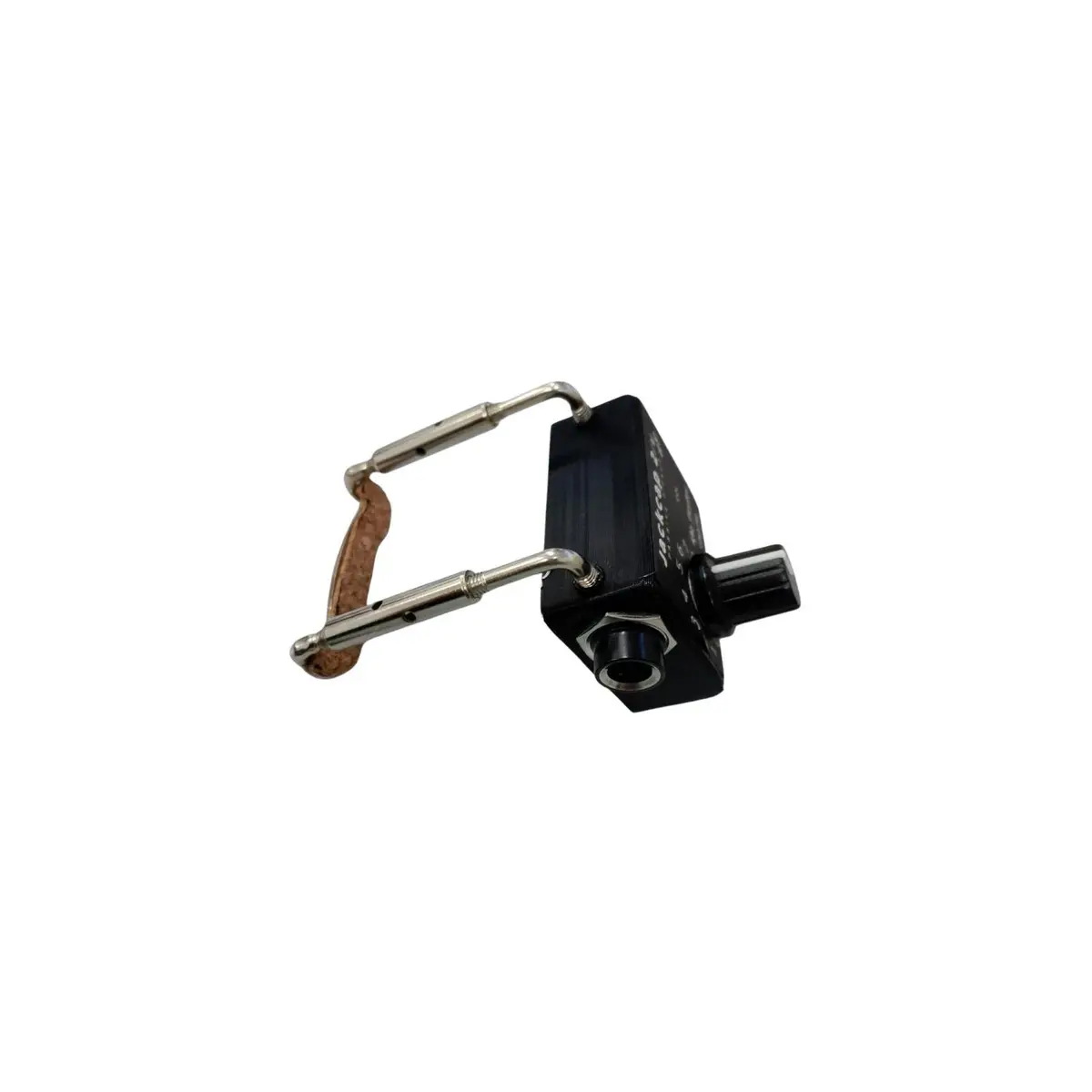 Captador Piezo elétrico de contato Ric Cortez Jackcap 2 GP-J2Q com suporte de queixeira
