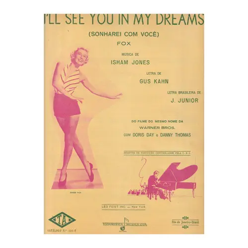 I'll See You in My Dreams(Sonharei com Você)