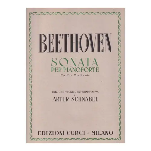 Sonata per Pianoforte Op.31 N.2 in Re Min