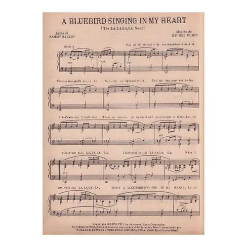 A Bluebird Singing in My Heart