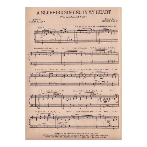 A Bluebird Singing in My Heart