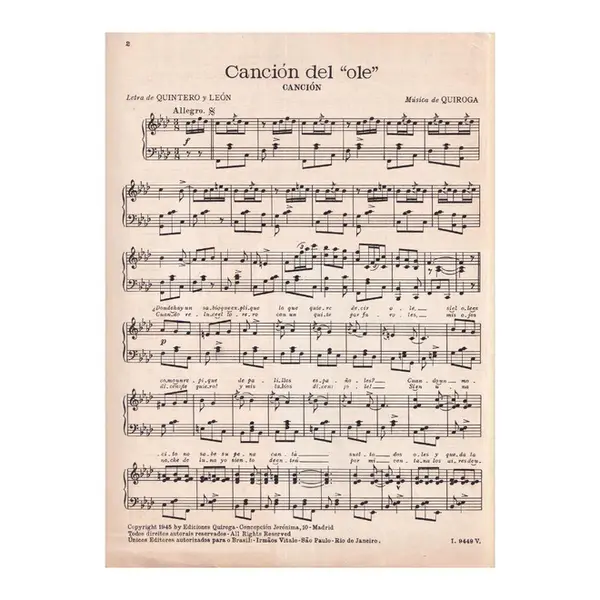 Cancion del ''Ole''