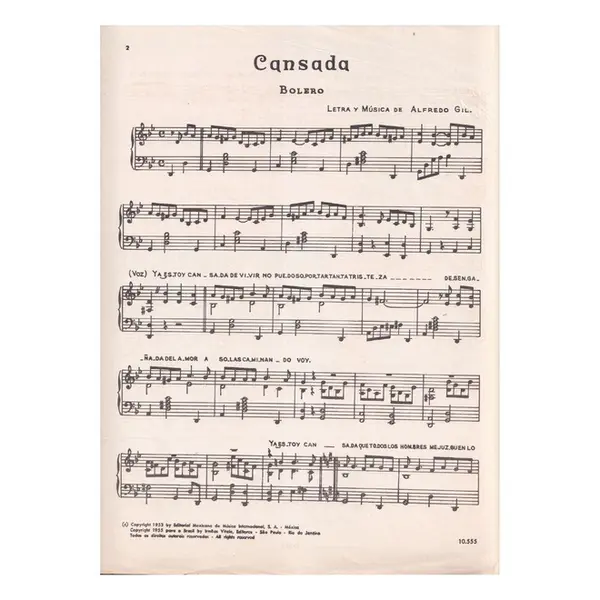 Cansada - Bolero