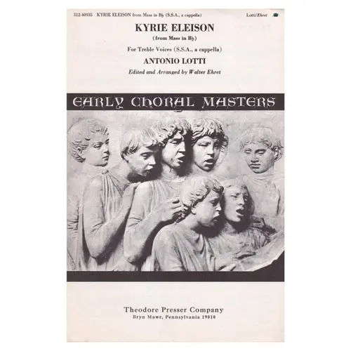Kyrie Eleison from Mass in Bb