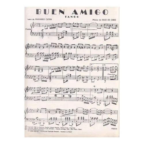Buen Amigo -  Tango