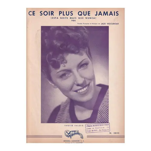 Ce Soir Plus que Jamais(Esta Noite Mais que Nunca) - Fox