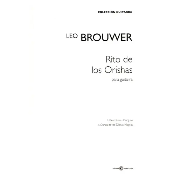 Rito de los Orishas para Guitarra