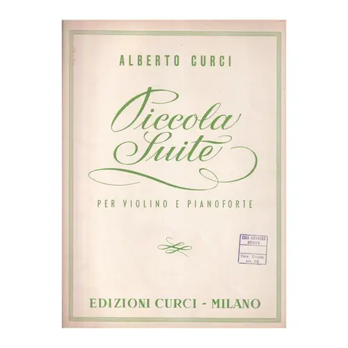 Piccola Suite per violino e pianoforte