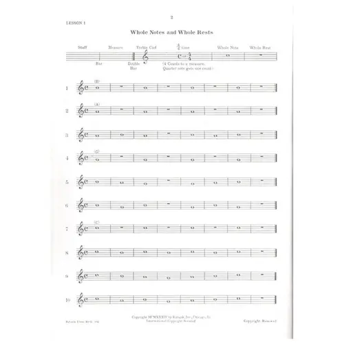 Rubank - Elementary Method - saxophone