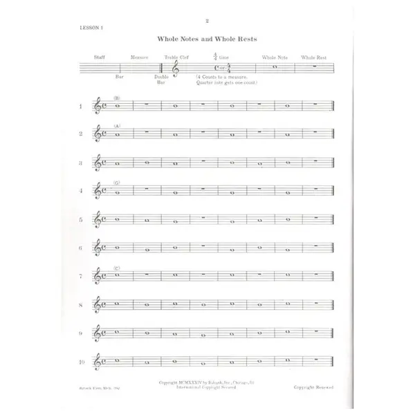 Rubank - Elementary Method - saxophone