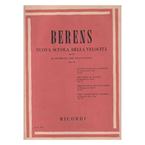 Nuova Scuola Della Velocita - Op.61 V.3