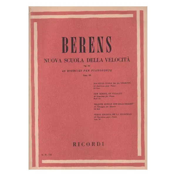 Nuova Scuola Della Velocita - Op.61 V.3