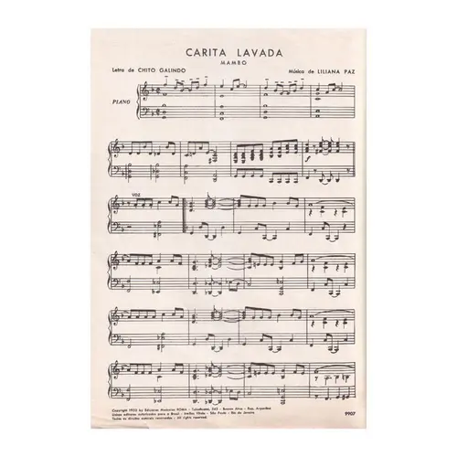 Carita Lavada - Mambo
