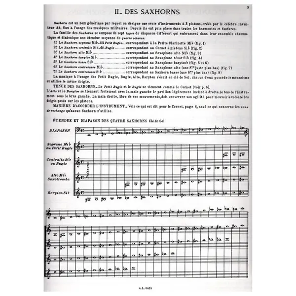 Méthode Complète pour le Cornet à Pistons et tous les Saxhorns en clé de Sol
