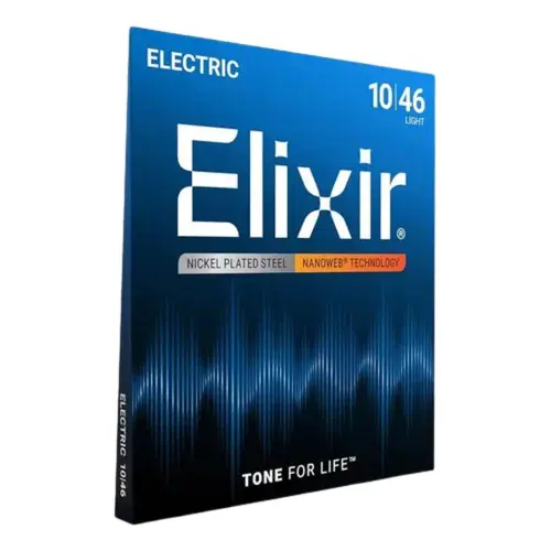 Encordoamento para guitarra 010 Elixir light (12052)