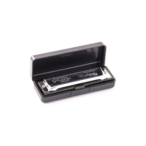Harmonica Pocket Blues 20 Vozes Dó Abs Dolphin