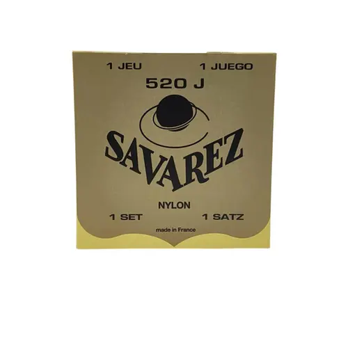 Encordoamento para Violão Nylon Savarez Rosa 520J - tensão muito alta