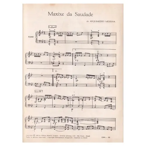 Maxixe da Saudade