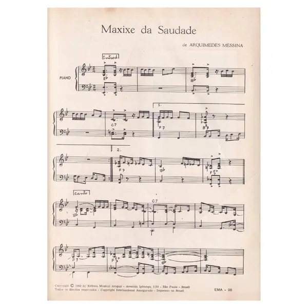 Maxixe da Saudade