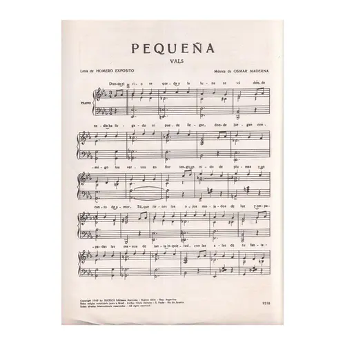 Pequeña - Valsa