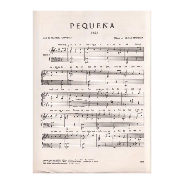 Pequeña - Valsa