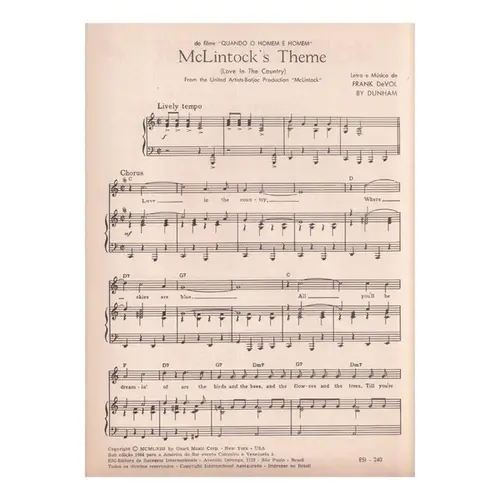 Mclintock'S Theme