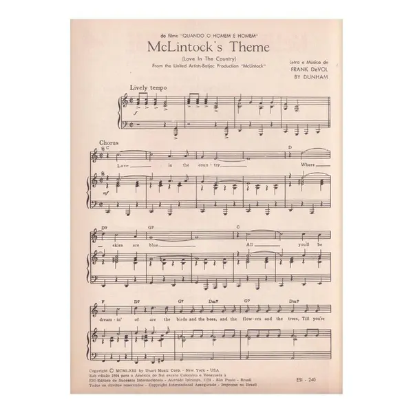 Mclintock'S Theme