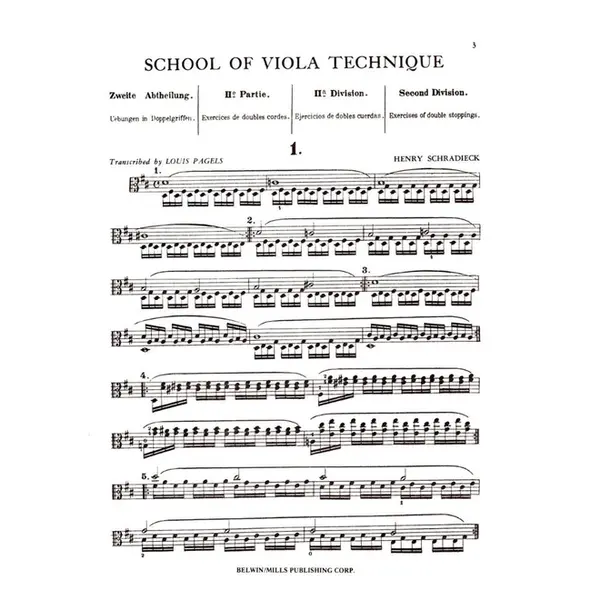 School Of Viola Technique - Vol.2