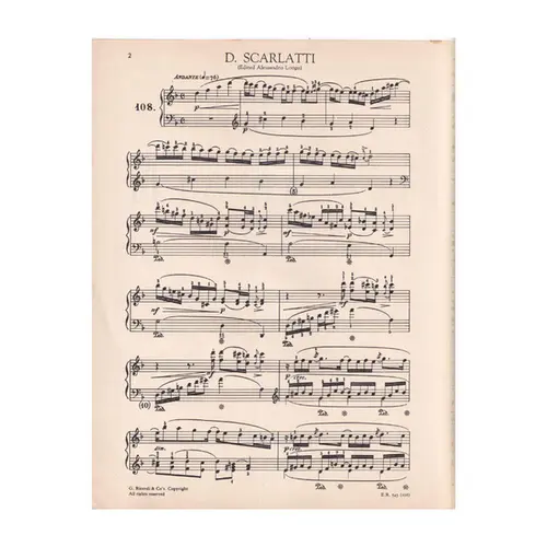 Sonata L.108 D Minor