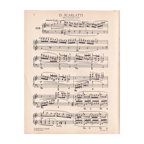 Sonata L.108 D Minor