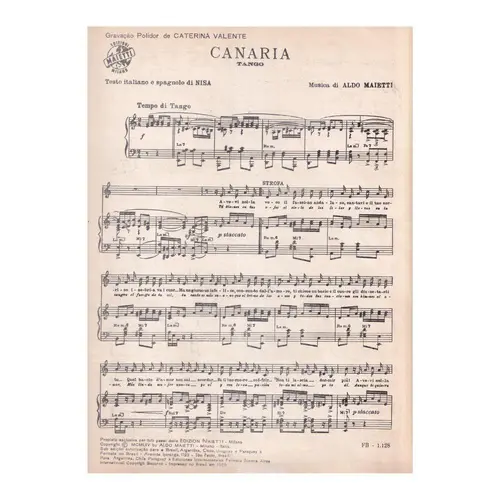 Canaria - Tango