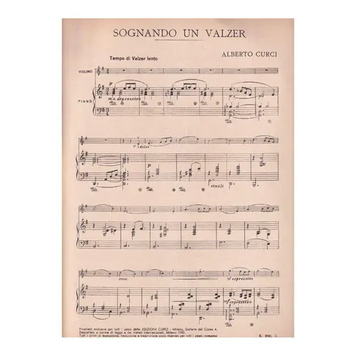Sognando Un Valzer
