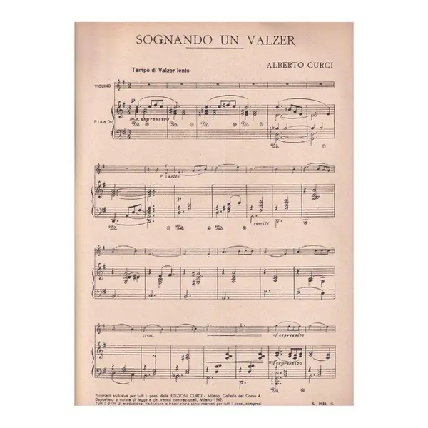 Sognando Un Valzer
