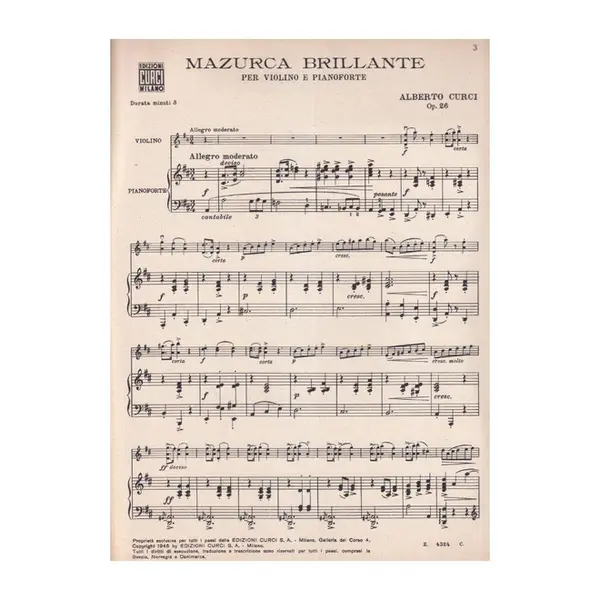 Mazurca Brillante