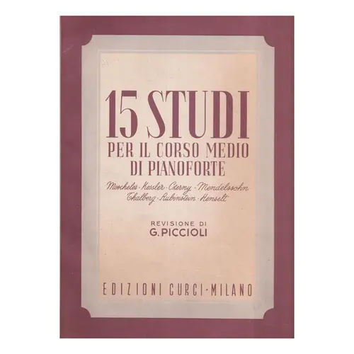 15 Studi Per Il Corso Medio