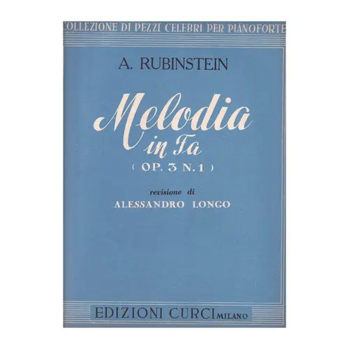 Melodia In Fa - Op.3 N.1