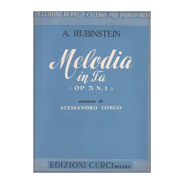 Melodia In Fa - Op.3 N.1