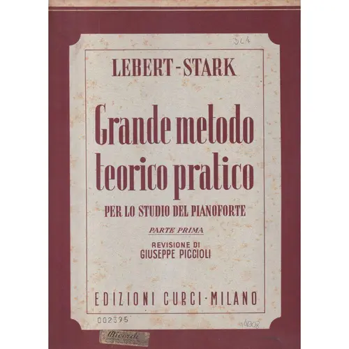 Grande Metodo Teorico pratico per lo studio del pianoforte - parte prima