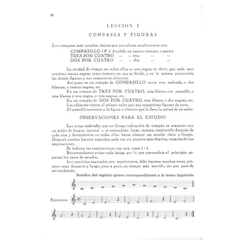 Método Elementar De Clarinete