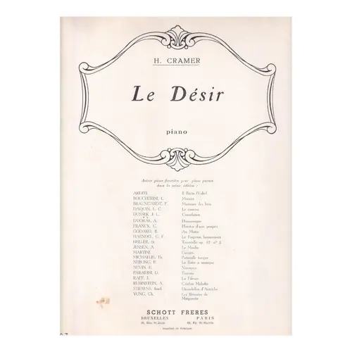 Le Désir