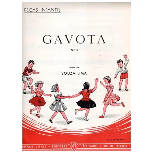 Gavota n. 8 para piano