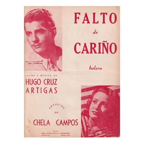Falto de Cariño - Bolero