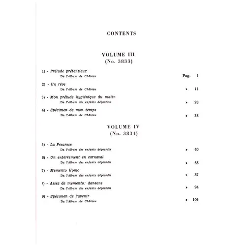 Piano pieces - vol III